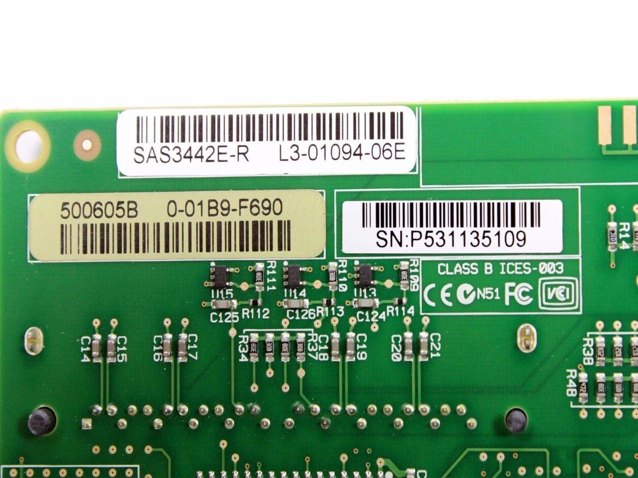 Amazon.com: LSI Logic SAS3442E-R Raid 8PORT Pcie 3GB/S 4 Int 4 Ext